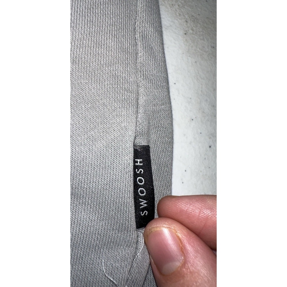 Nike Sportswear NSW Swoosh Logo Shorts French Terry Grey Small CJ4882-073 - Picture 3 of 5